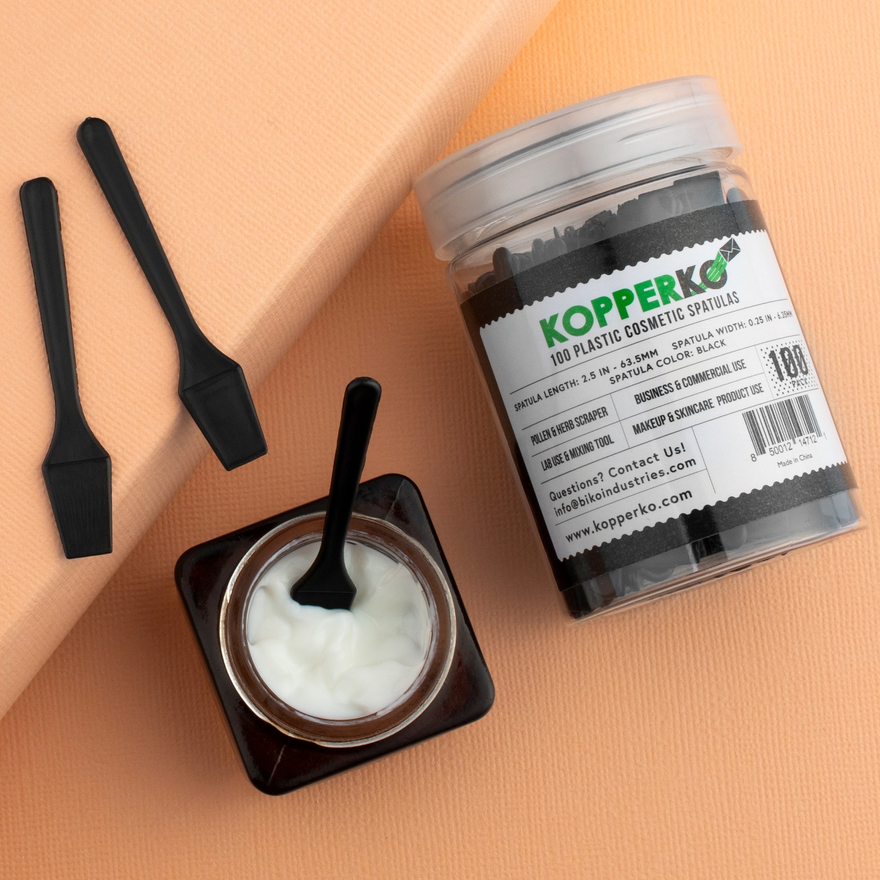 Kopperko cosmetic spatulas